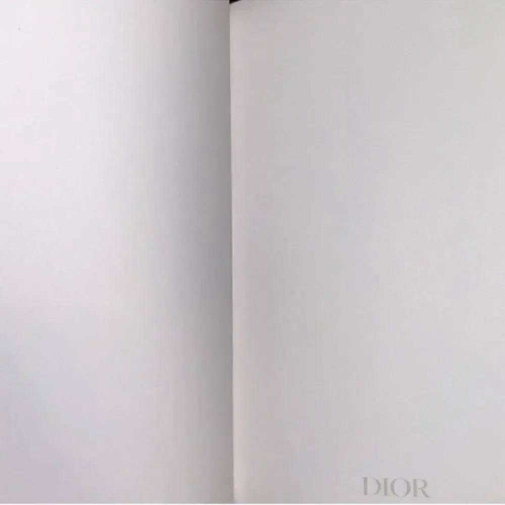Christian Dior Tan Unlined Notebook.